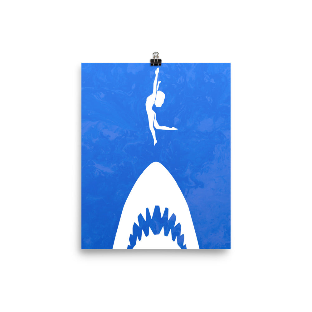 J A W S Poster Print