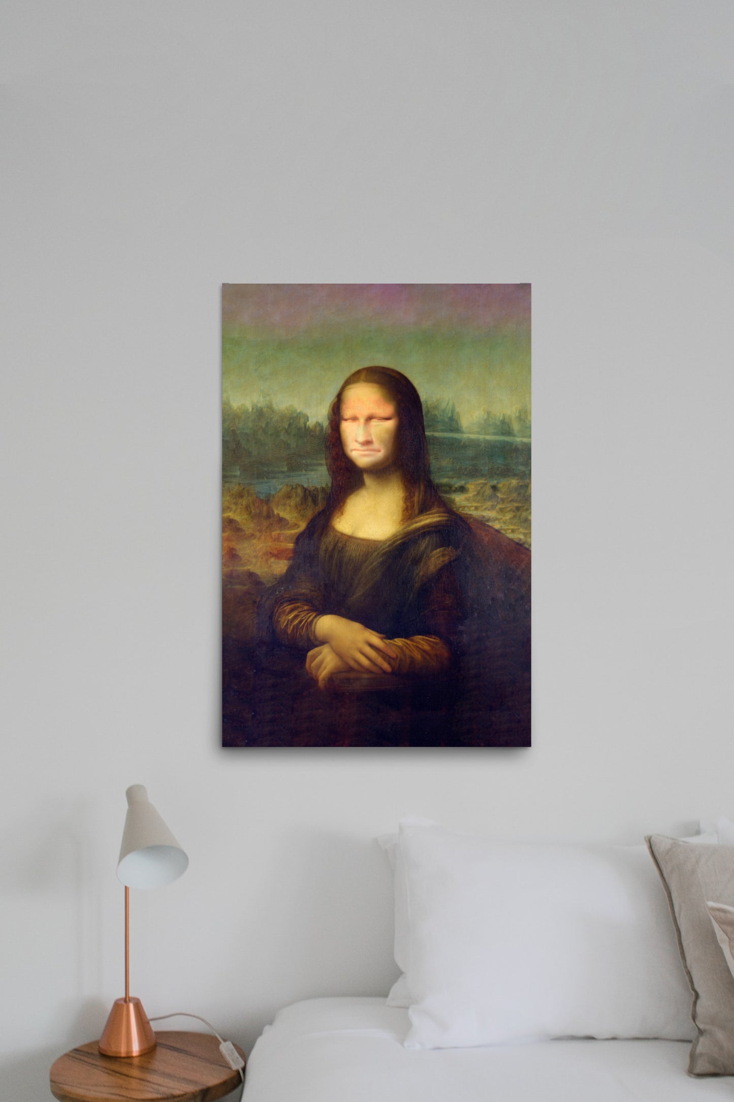 Mona Lisa Unflattering Poster Print