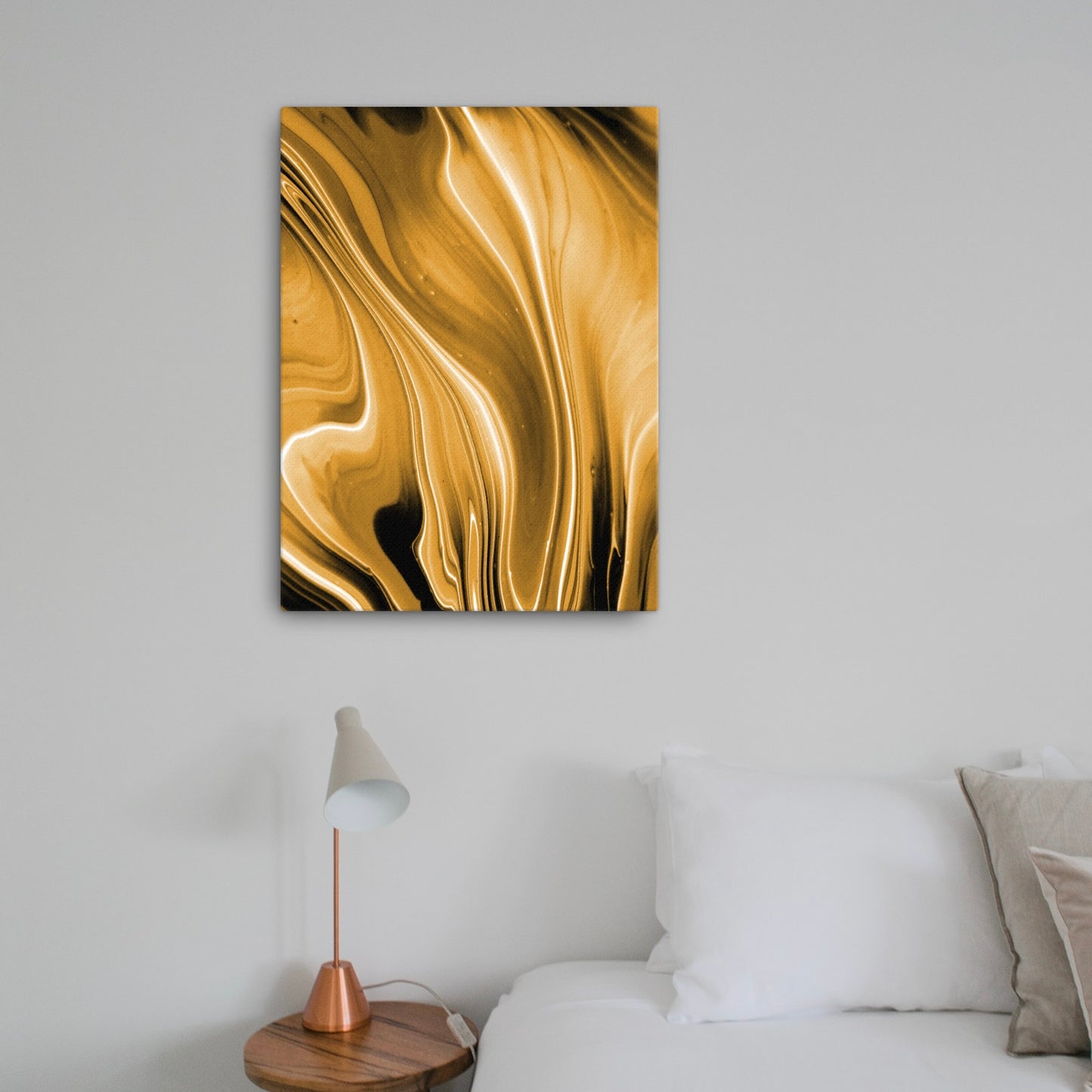 Gold Acrylic Canvas Prints