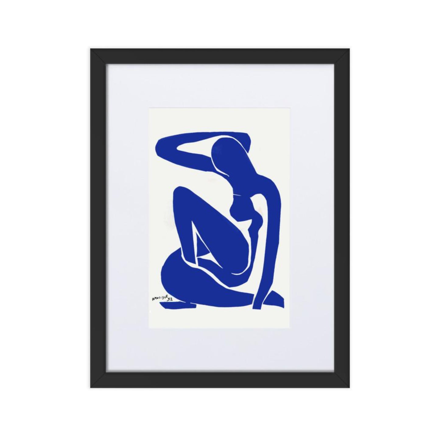 Henri matisse blue nudes 1952 art frame wall art