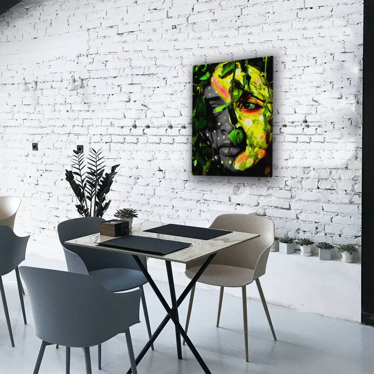 Tribal Woman Canvas Print