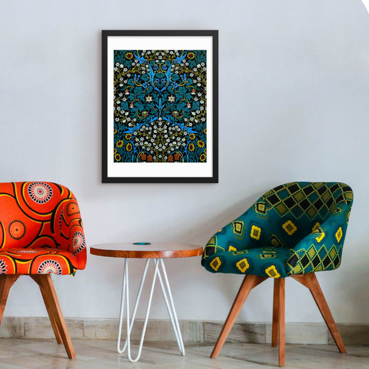 william morris wallpaper sheet wall art