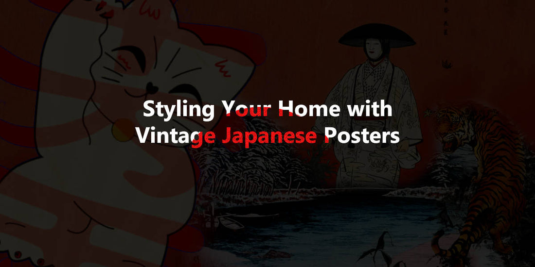 Styling Your Home with Vintage Japanese Posters