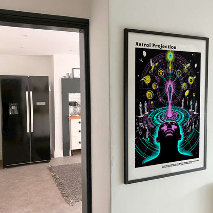 Astral Projection wall art poster print 