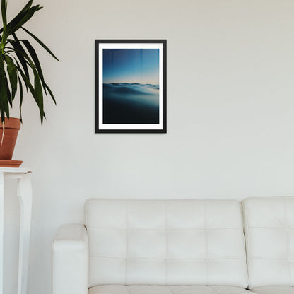 Calm Waves Framed Print