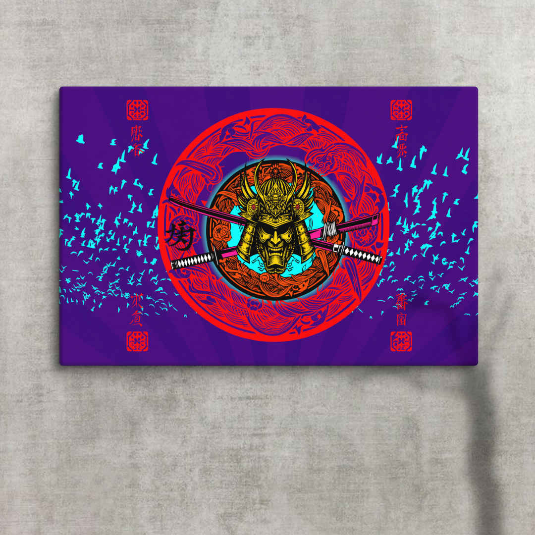 Japanese Warrior Canvas Print