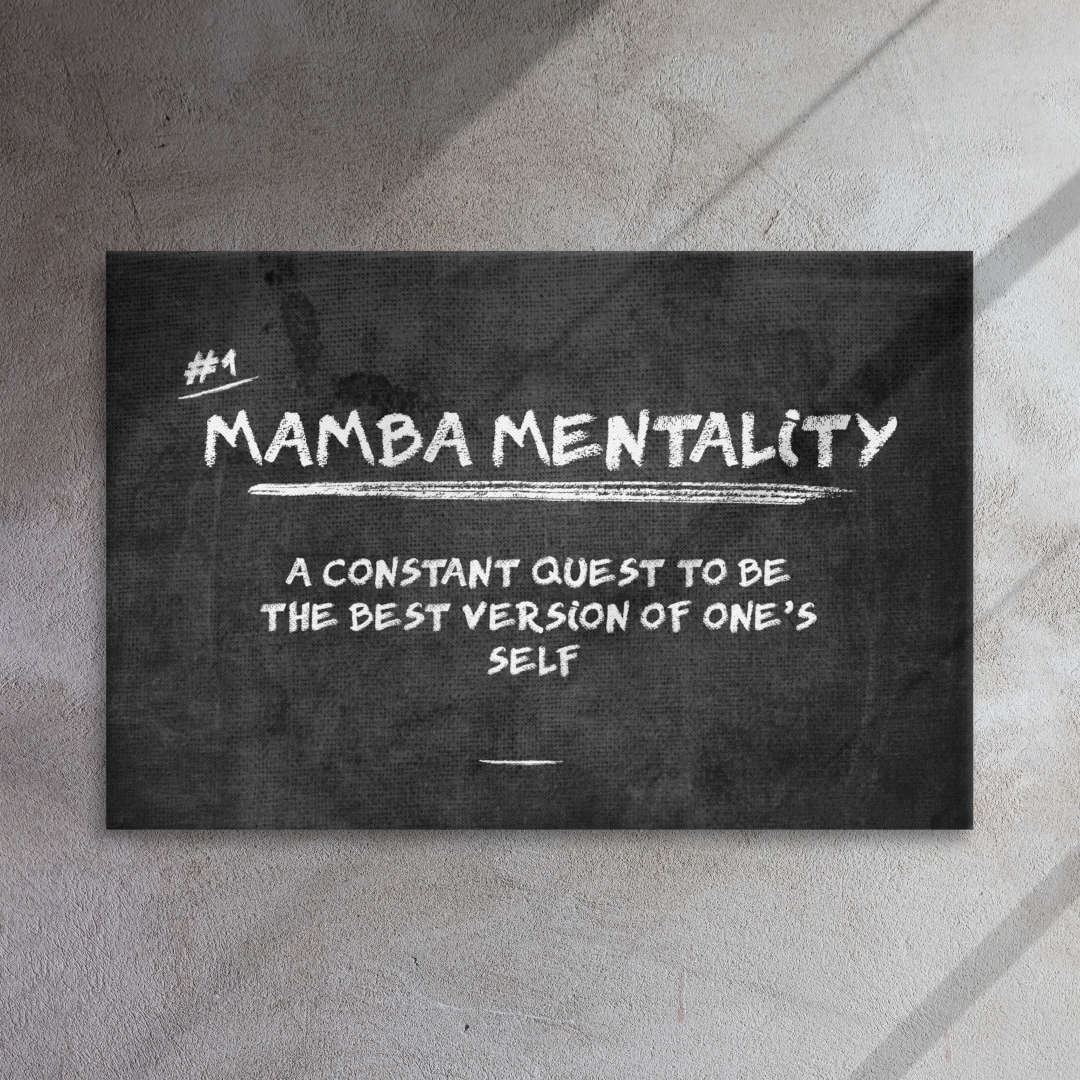 Mamba Mentality Thin Canvas