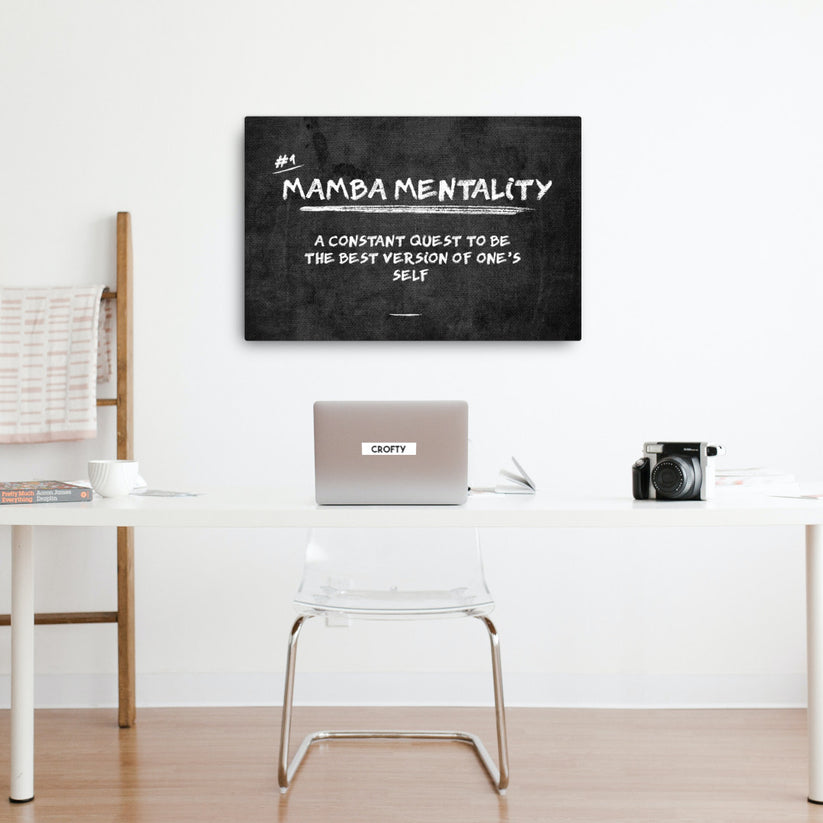 Mamba Mentality Canvas Print