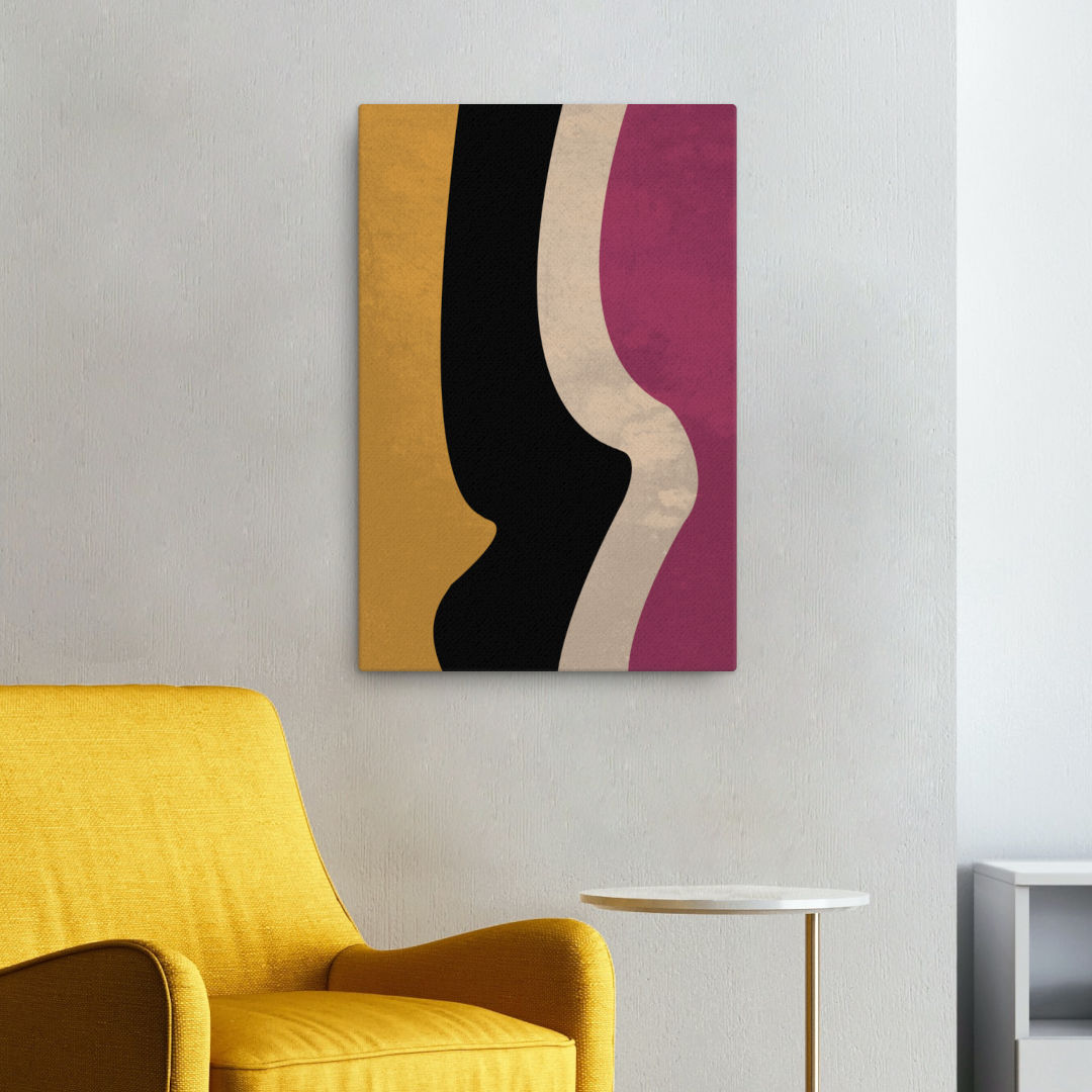 The Abstract Arches Canvas Print
