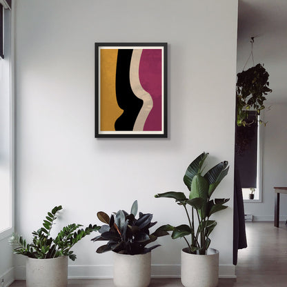 The Abstract Arches Poster Print