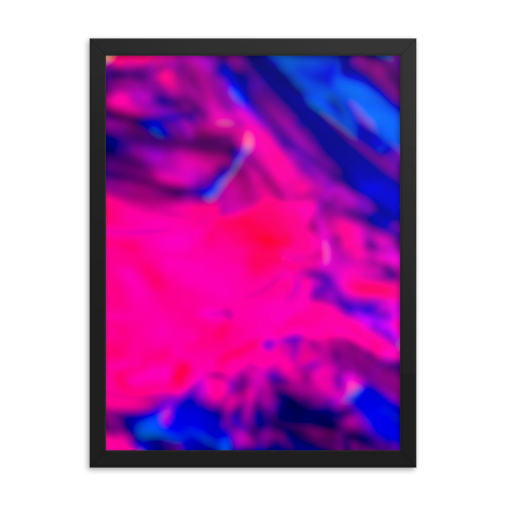 abstract color blur wall art for interior decor design