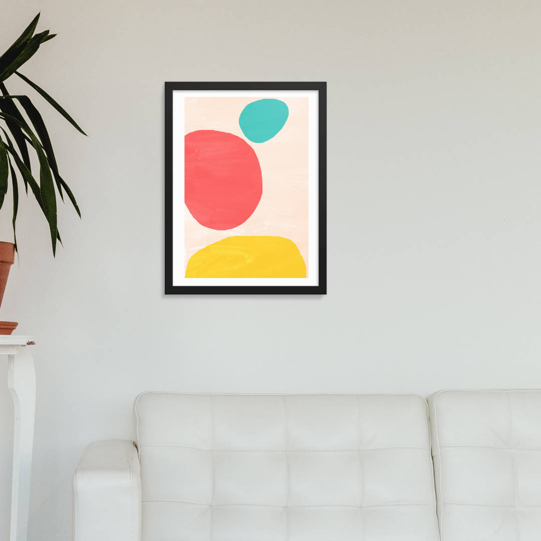 Boho Spheres Boho Framed Print