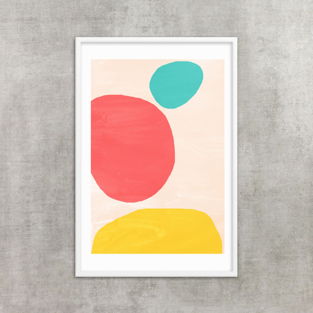 Boho Spheres Boho Framed Print