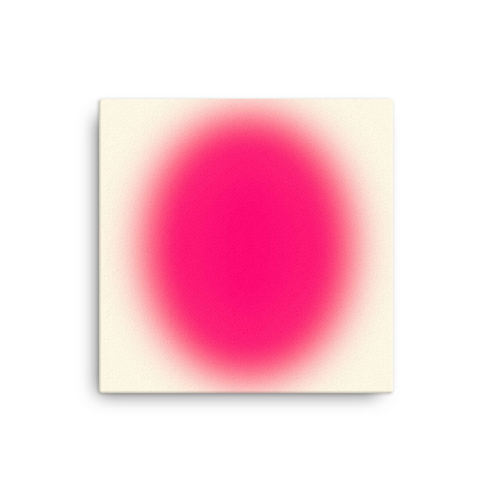 Pink Blur Canvas Print