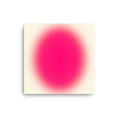 Pink Blur Canvas Print