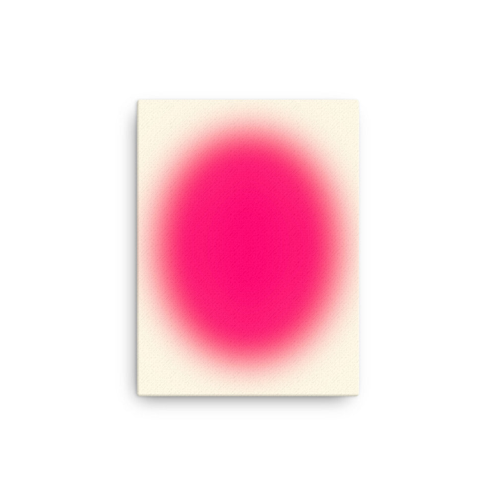 Pink Blur Canvas Print