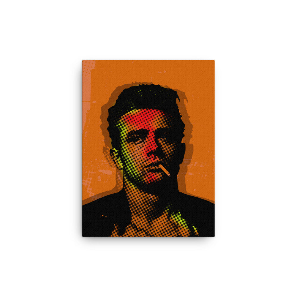 James Dean Pop Art Canvas Print