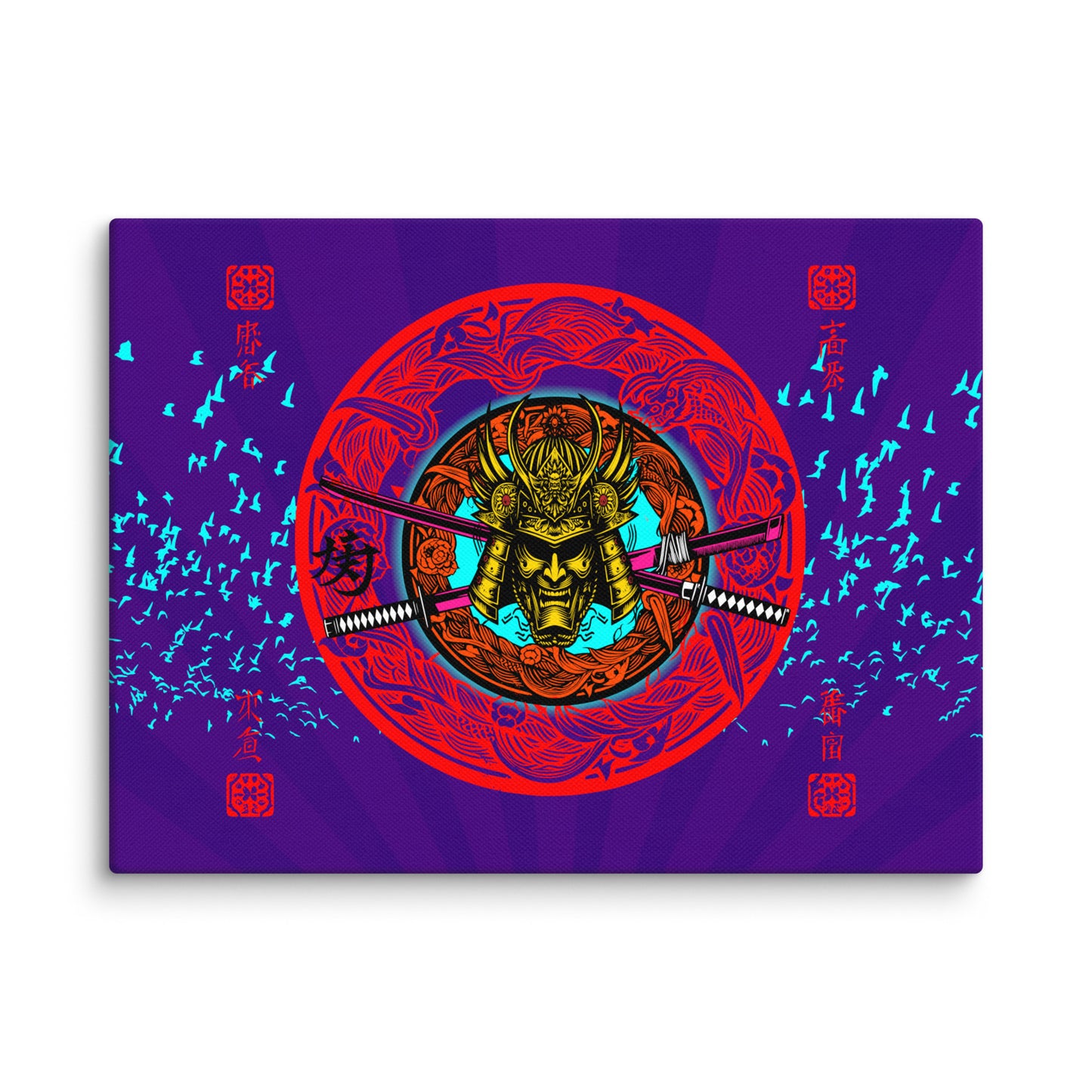 Japanese Warrior Canvas Print