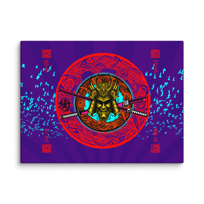 Japanese Warrior Canvas Print