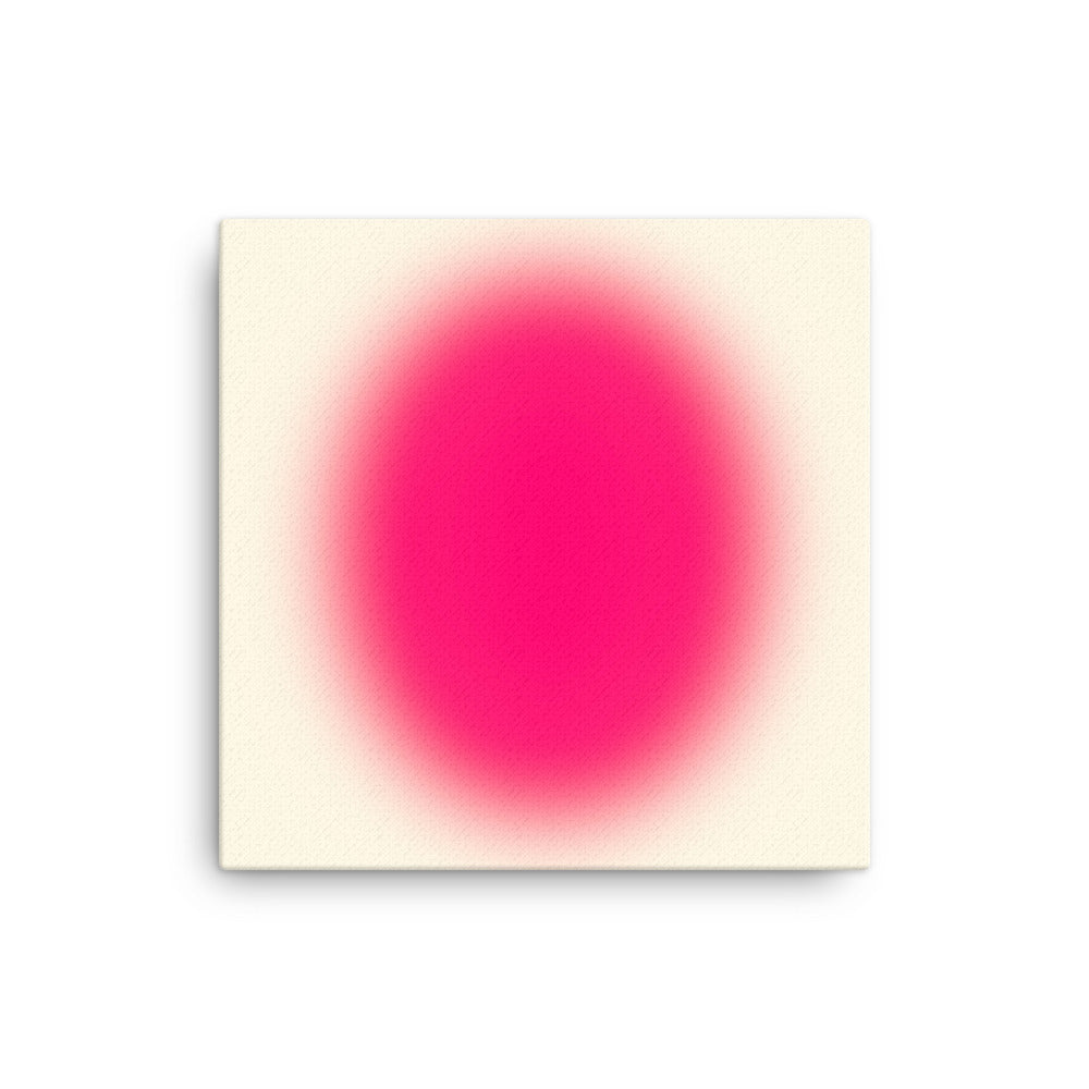 Pink Blur Canvas Print