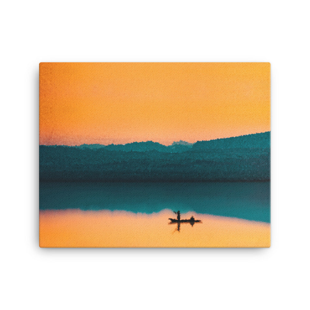 Serenity on the Horizon Canvas Print