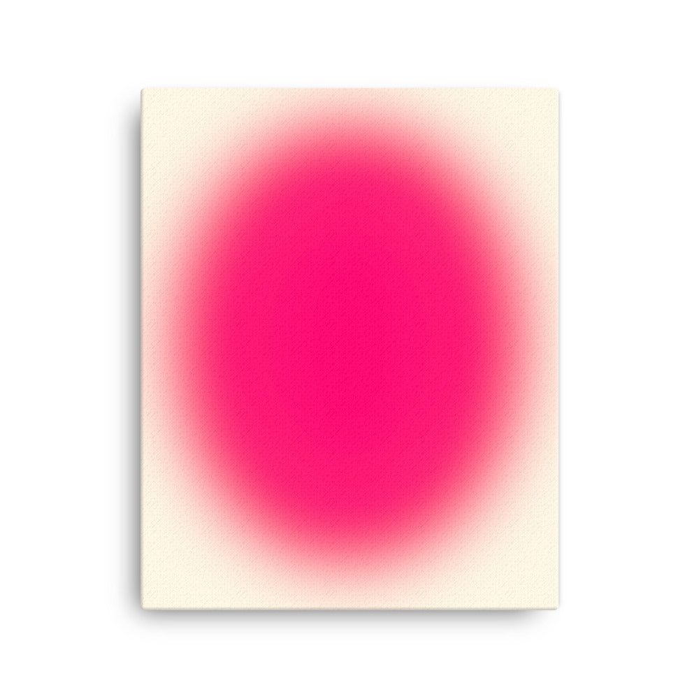 Pink Blur Canvas Print