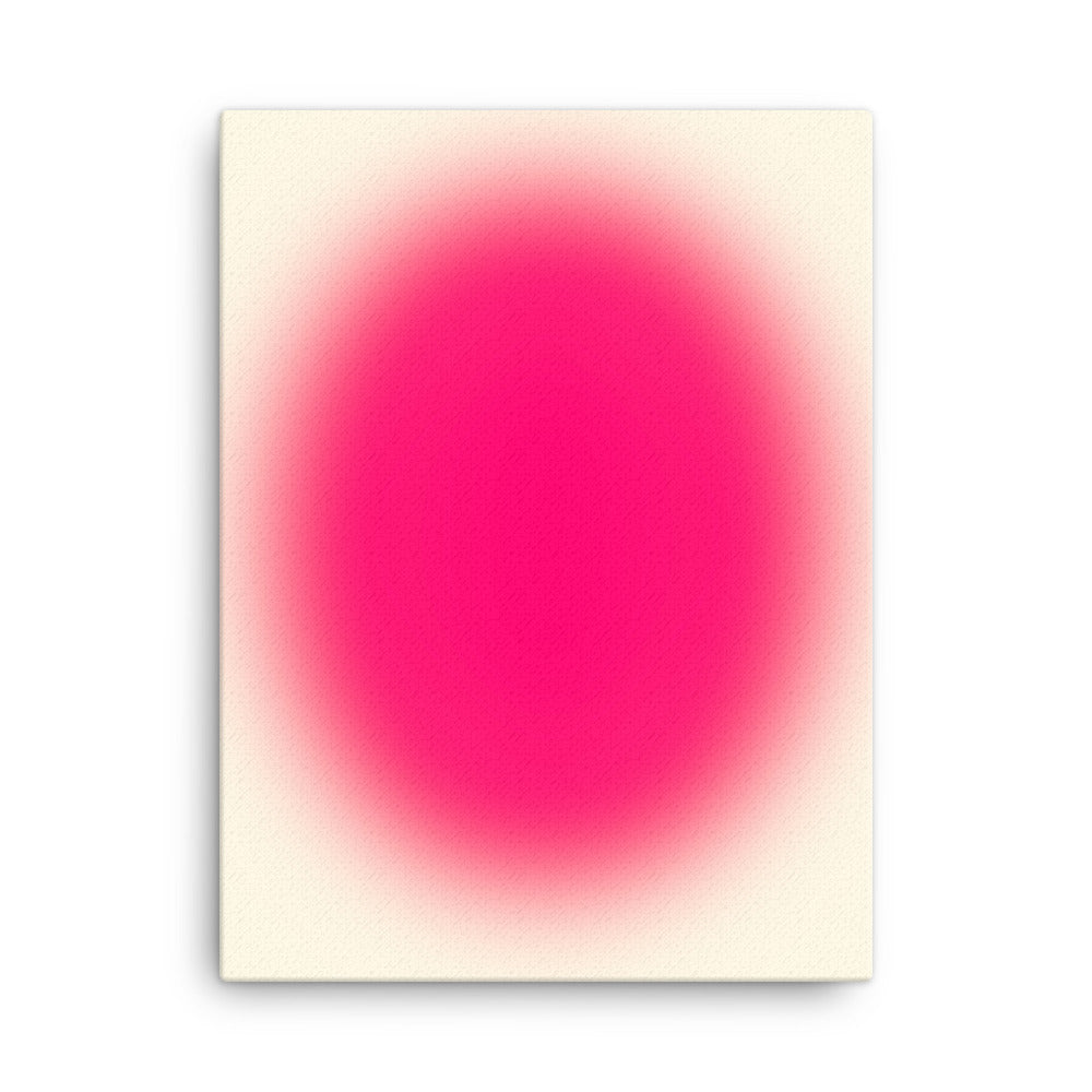 Pink Blur Canvas Print