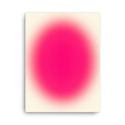 Pink Blur Canvas Print