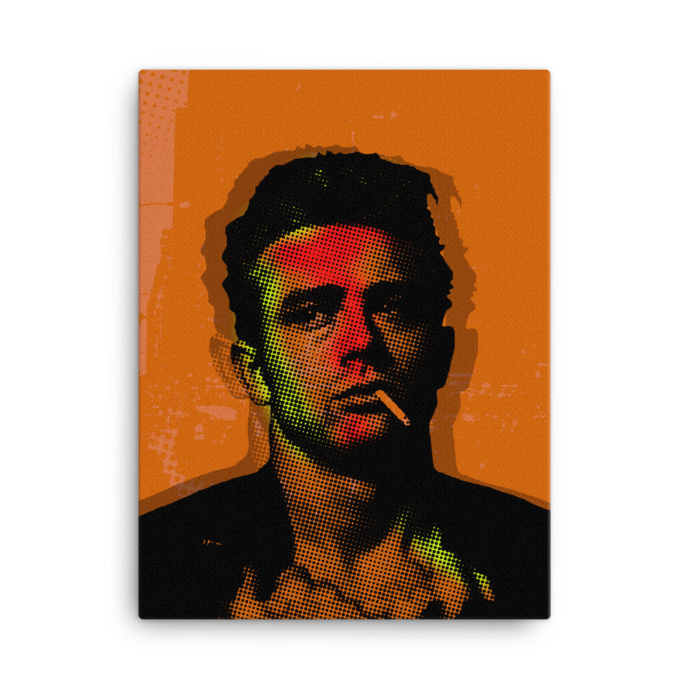 James Dean Pop Art Canvas Print