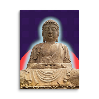 Mindfulness Buddha Canvas Print