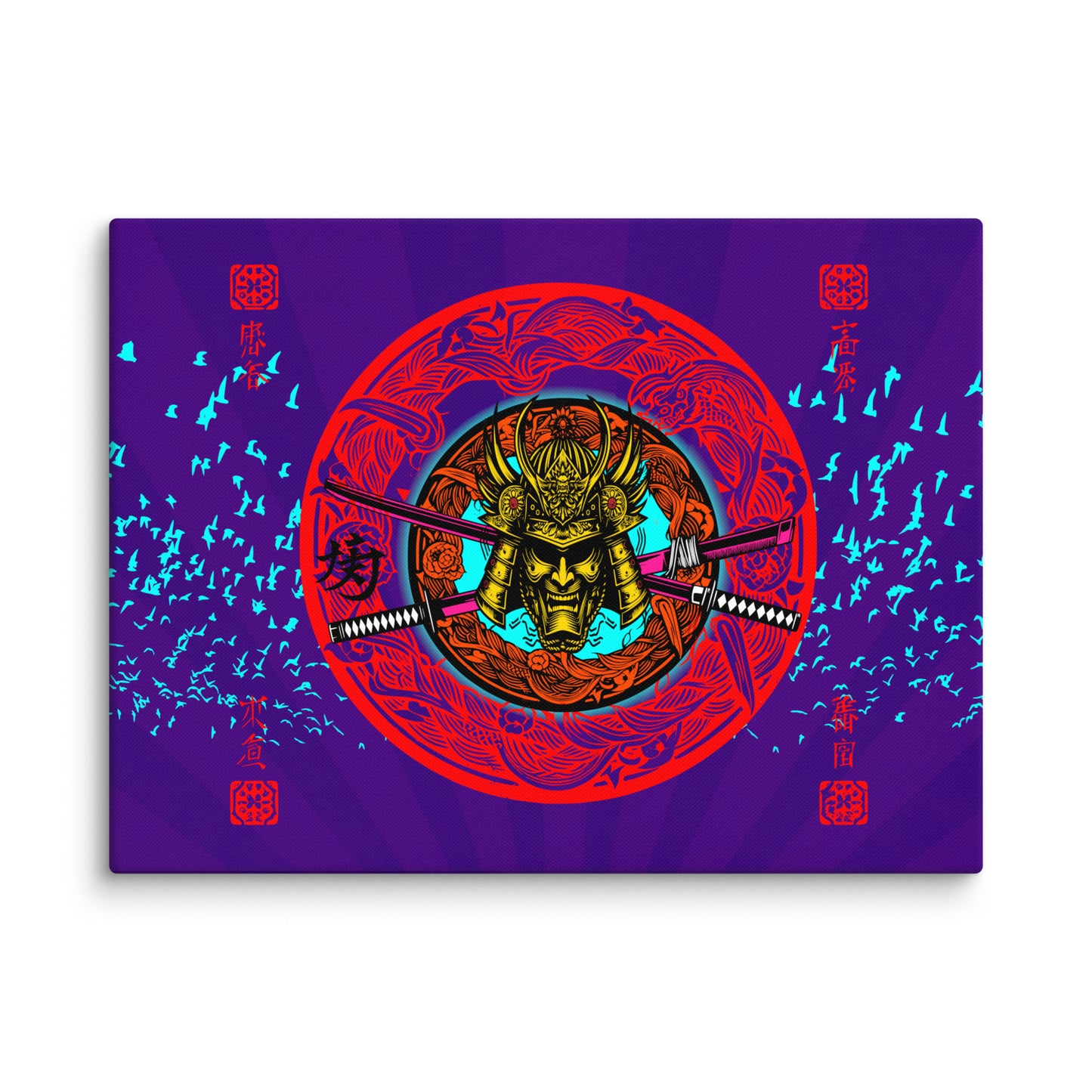 Japanese Warrior Canvas Print