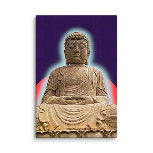 Mindfulness Buddha Canvas Print