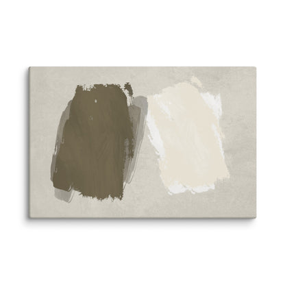Organic Musings Abstract Canvas Print