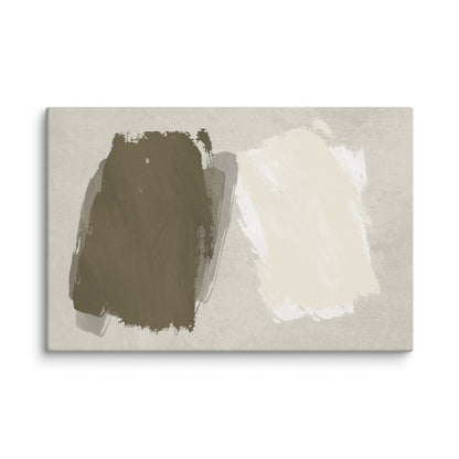 Organic Musings Abstract Canvas Print