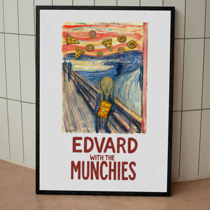 Edvard Munchies Poster