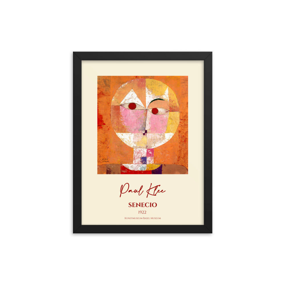 Paul Klee - Senecio Framed Print