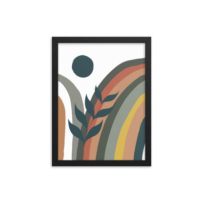 Abstract Nature Framed Print