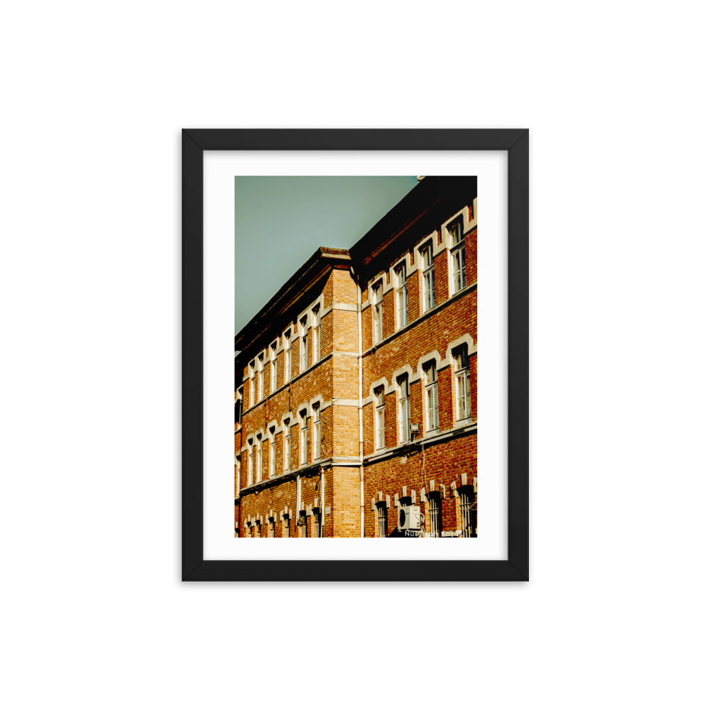 Building Blocks Framed Print