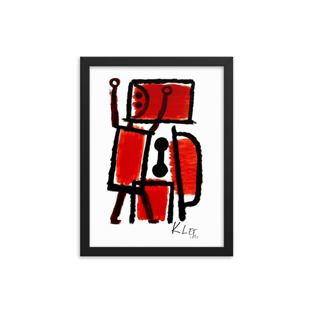 Paul Klee - Locksmith Framed Print