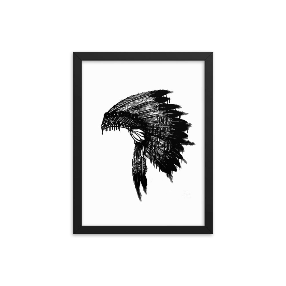 Native American Framed Print