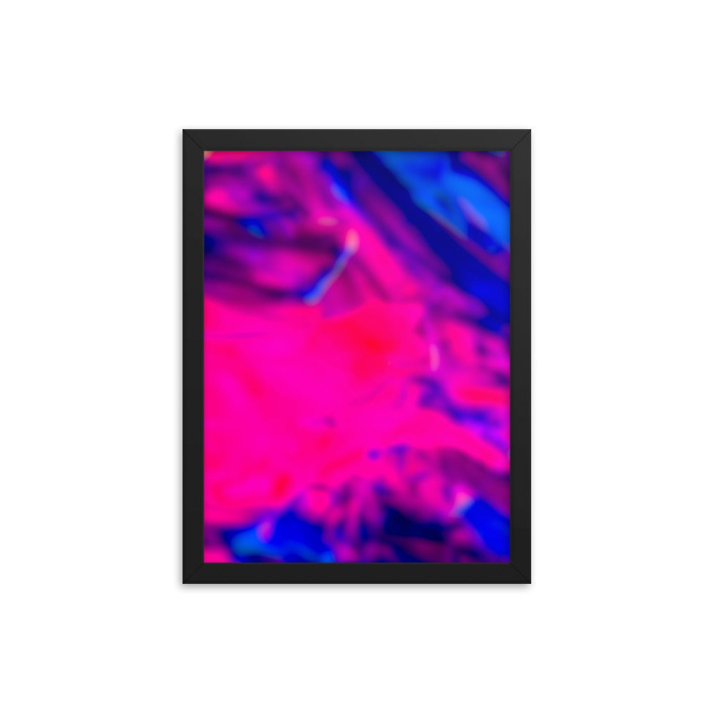 Color Blur Framed Print