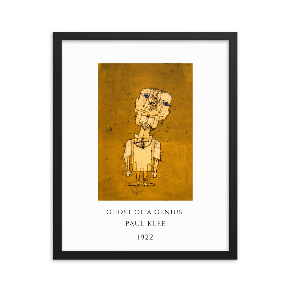 Paul Klee - Ghost of a Genius Framed Print