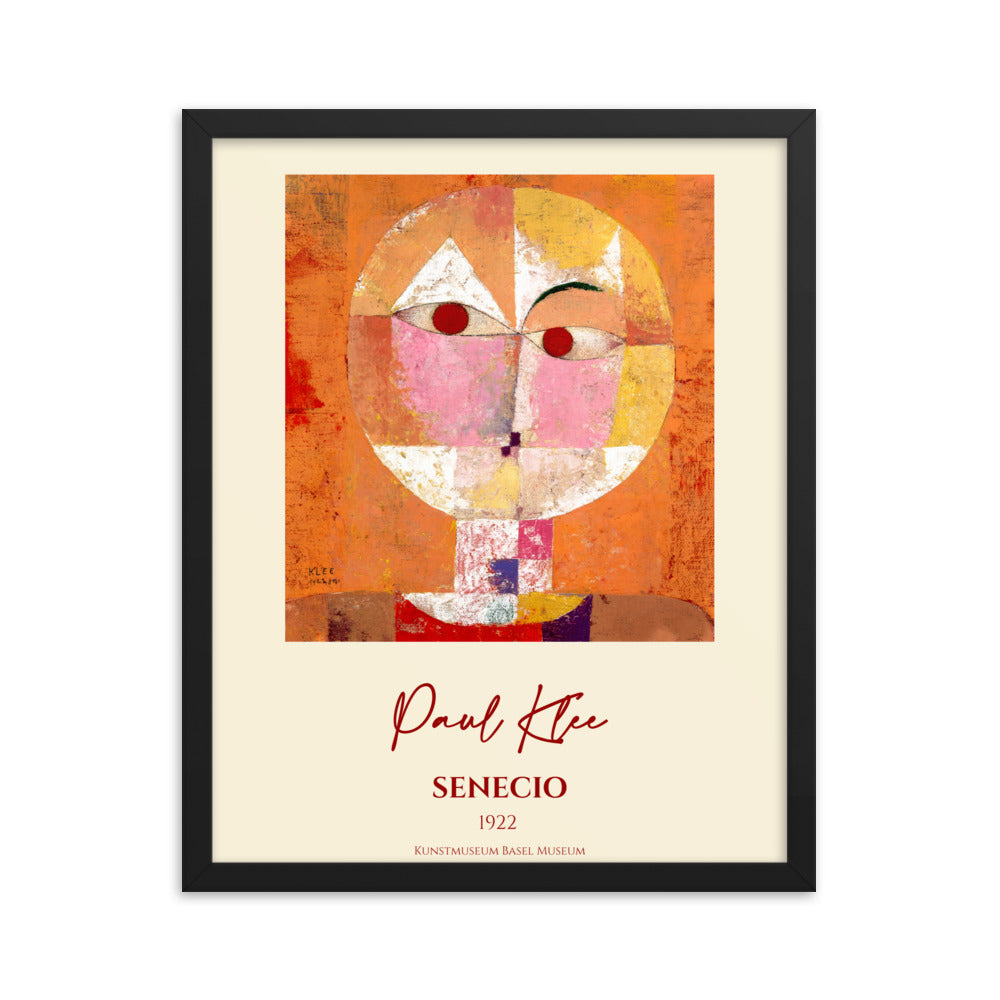 Paul Klee - Senecio Framed Print