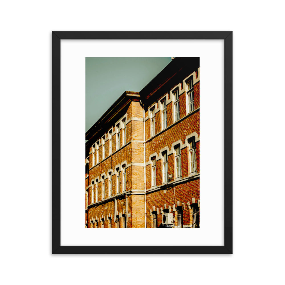 Building Blocks Framed Print