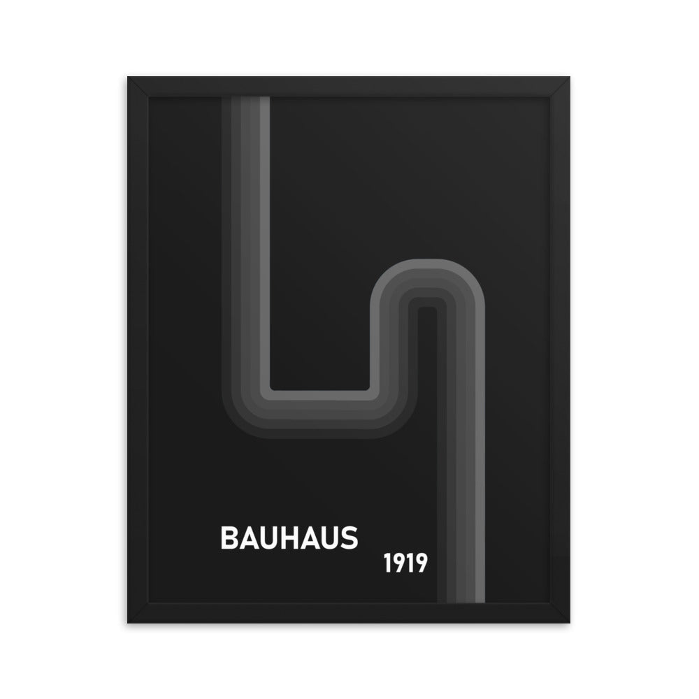 Bauhaus Shades Framed Print