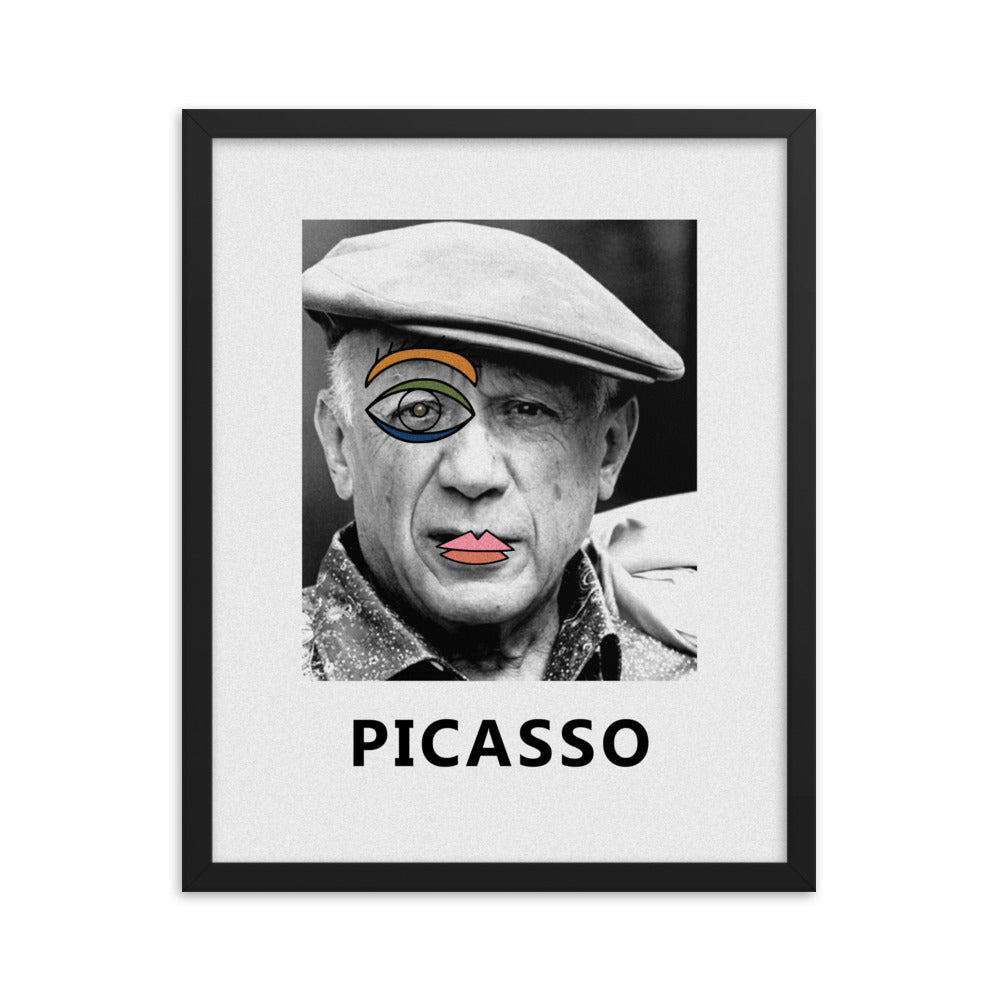 Pablo Picasso A Portrait Framed Print