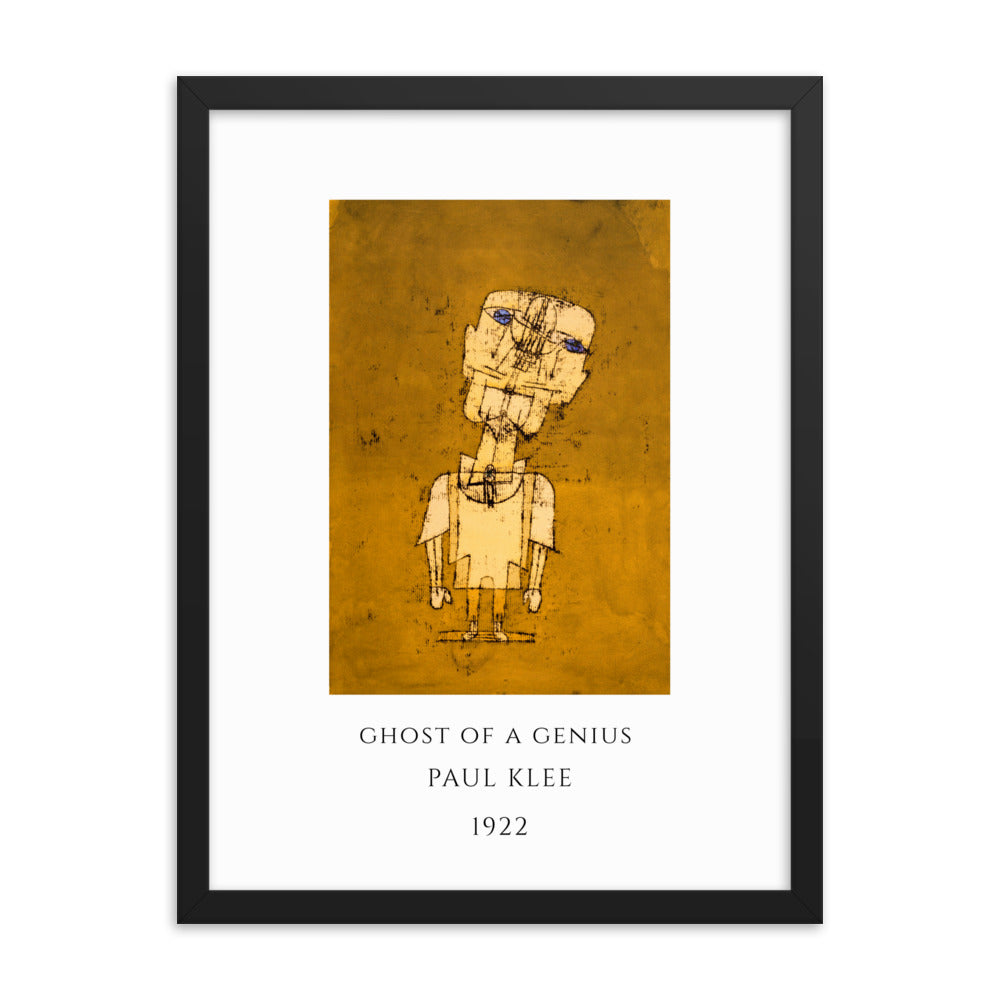 Paul Klee - Ghost of a Genius Framed Print