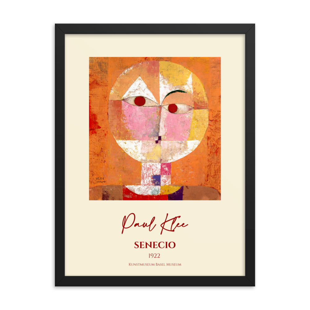 Paul Klee - Senecio Framed Print