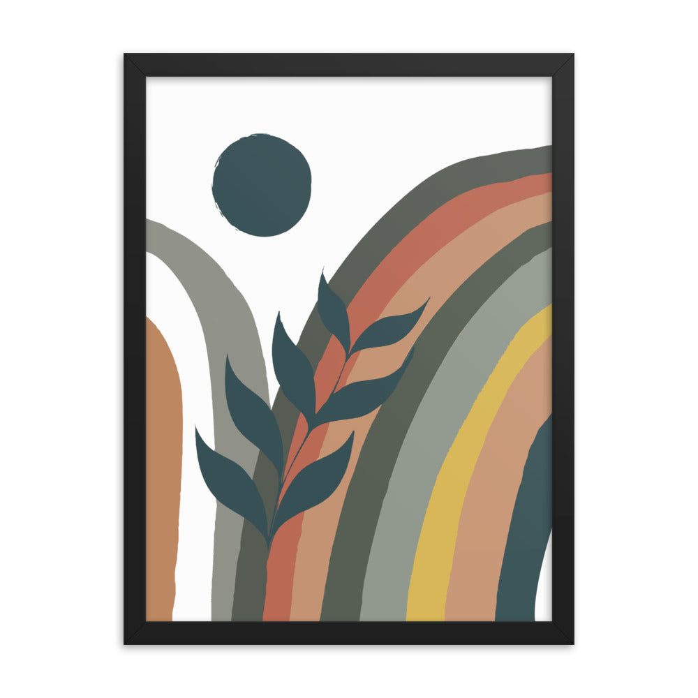 Abstract Nature Framed Print