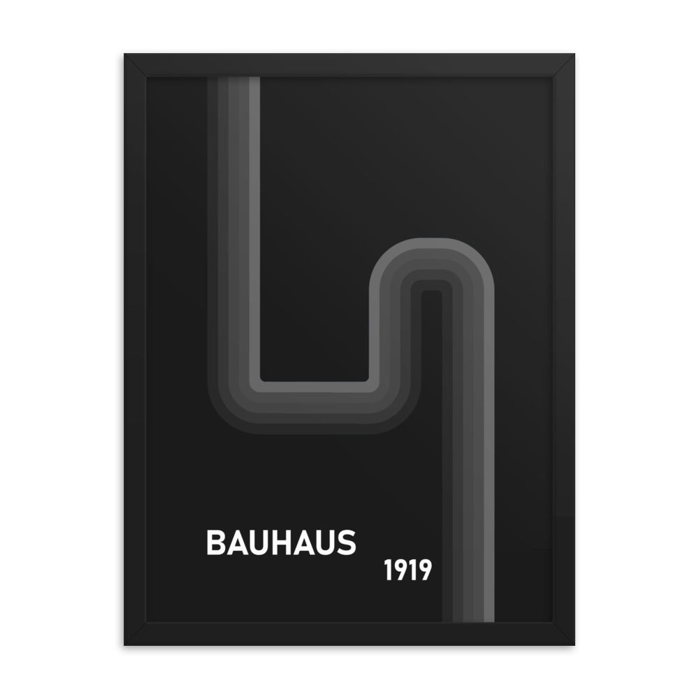 Bauhaus Shades Framed Print